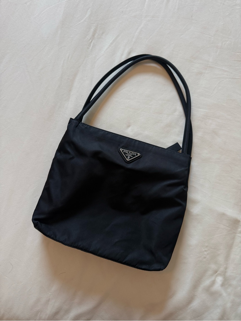 PRADA | Y2K Black Nylon Tessuto Bag